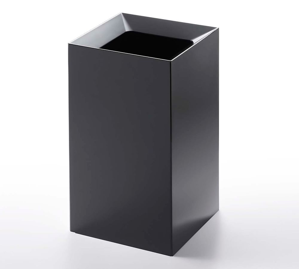 Yamazaki Home Trash Can Side Table, 2 Colors ABS Resin With Metal