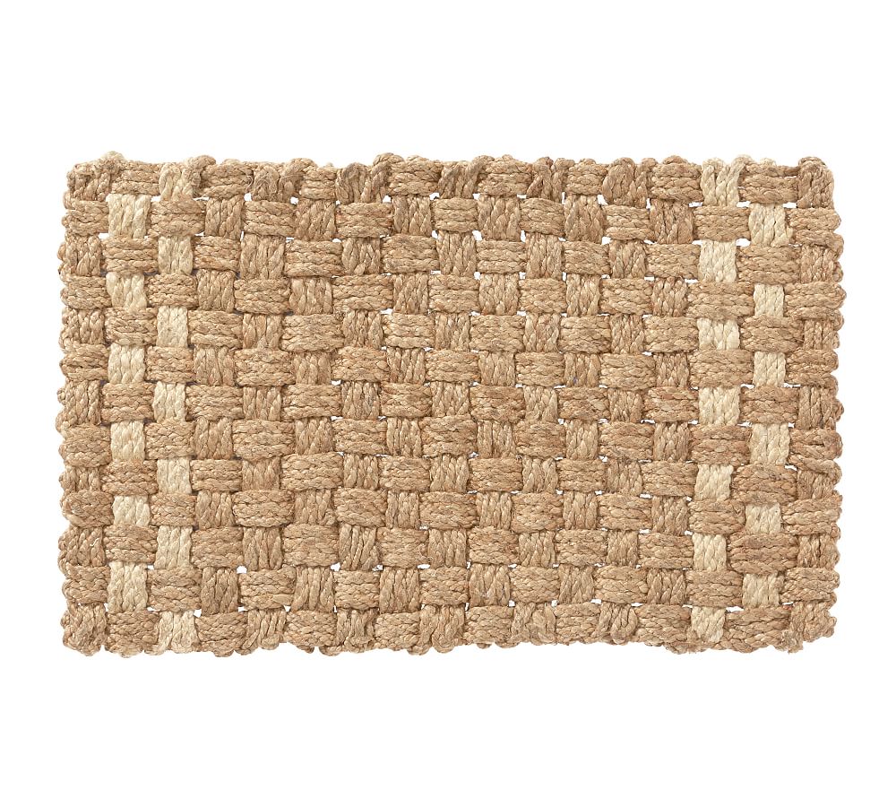 Woven Natural Fiber Doormat Pottery Barn
