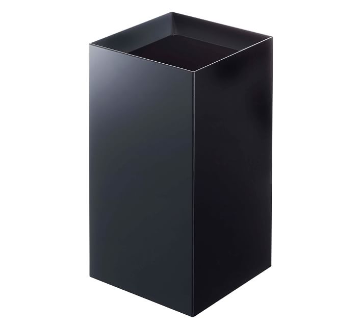 Yamazaki Home Trash Can Side Table, 2 Colors ABS Resin With Metal