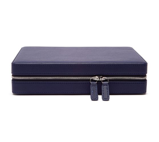 Ella Vegan Leather Travel Jewelry Case Large Pottery Barn