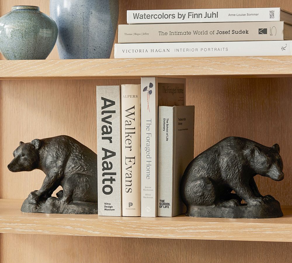 Grizzly Bear Bookends