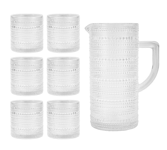 https://assets.pbimgs.com/pbimgs/rk/images/dp/wcm/202342/0879/jupiter-beaded-glass-pitcher-with-6-double-old-fashioned-g-1-o.jpg