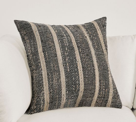 Burrow Organic Jute and Linen Lumbar Pillow