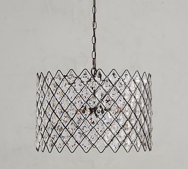 Pottery barn store chandelier