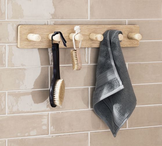 Pottery barn 2024 towel hooks