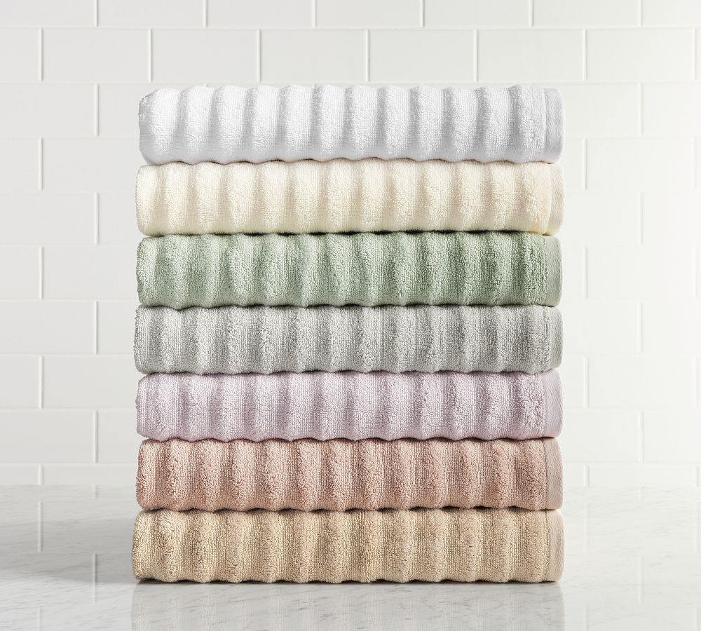 Organic Resort Stripe Towels