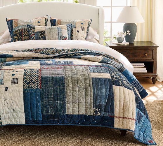 Love Handcrafted Reversible Quilt & Shams