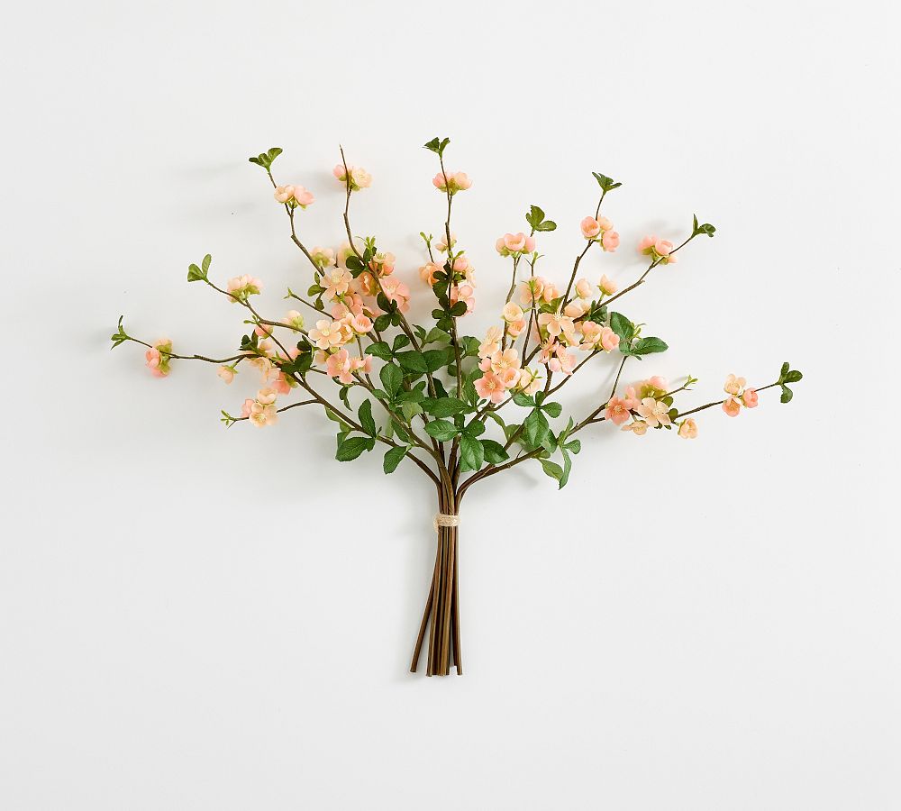 Quince Faux Blossom Bundle Pottery Barn