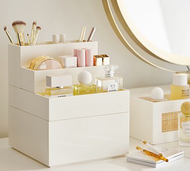 Stella Stackable Modular Beauty Organizer | Pottery Barn