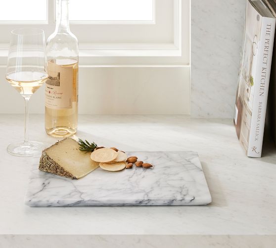 Heritage Marble Chopping Board White
