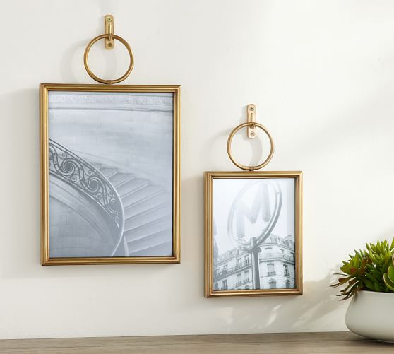 Weston Hanging Iron Frames Brass Pottery Barn