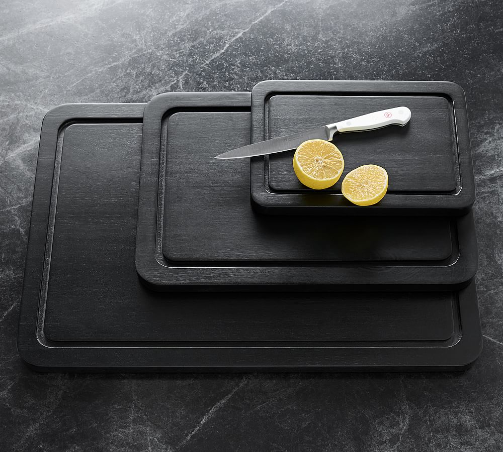 Carved Cutting Board Small Black – Landmark Creamery & Provisions