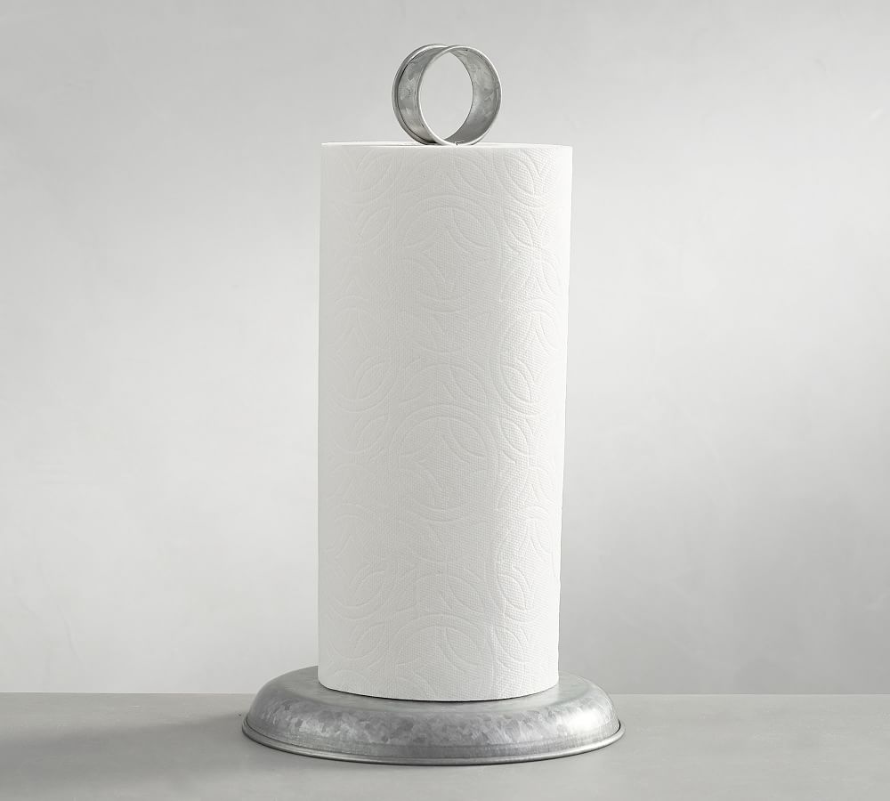 Galvanized Paper Towel Holder