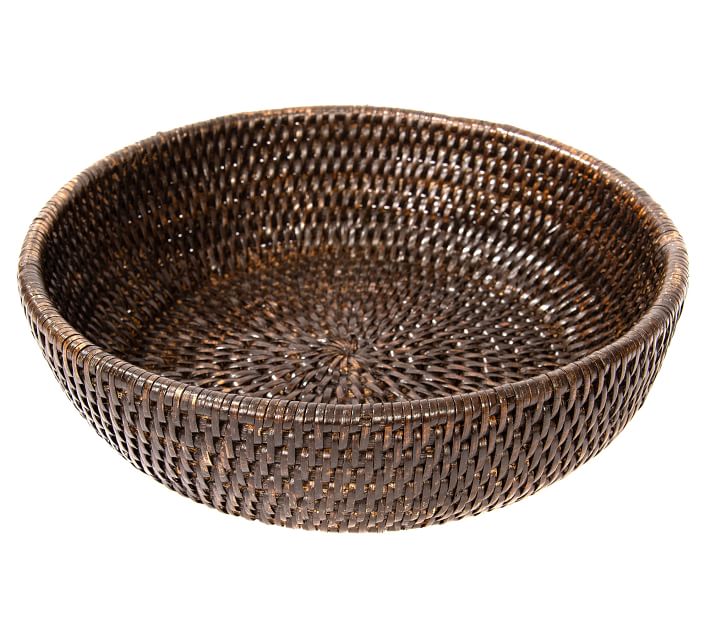 Woven Rattan Salad Bowl – BROOK FARM GENERAL STORE