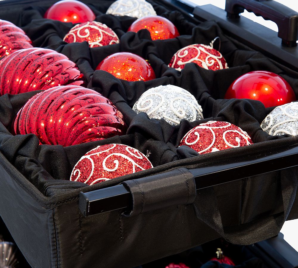 Five Tray Telescoping Ornament Storage Bag
