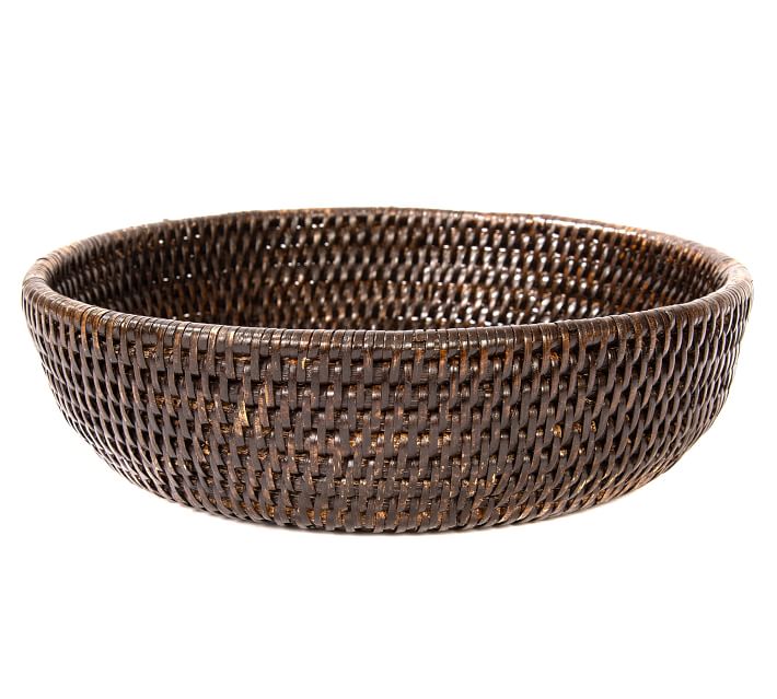 Woven Rattan Salad Bowl – BROOK FARM GENERAL STORE