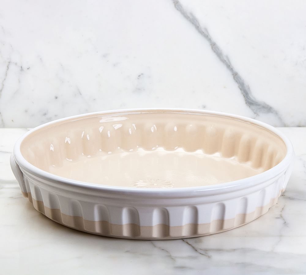 Ceramic Pie Plate - Handmade in USA