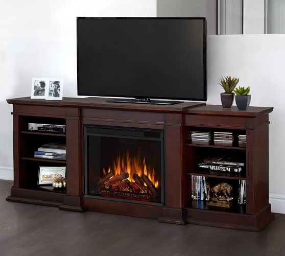 Real flame deals media console