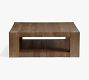 Palisades Square Reclaimed Wood Coffee Table | Pottery Barn