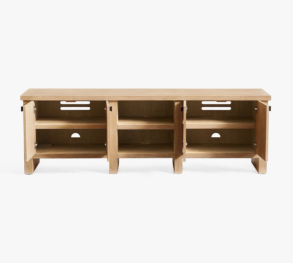 Modern Farmhouse Media Console Pottery Barn