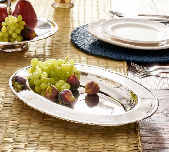 Stainless Steel Serving Trays & Platters