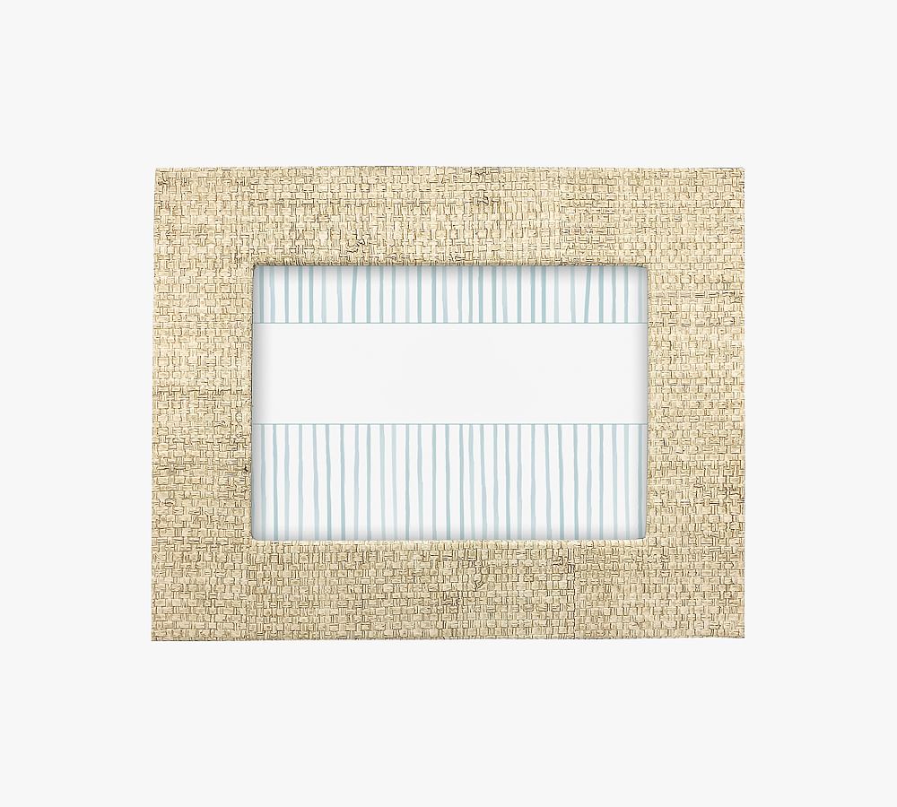 Faux Grasscloth Frames Pottery Barn   Open Box Faux Grasscloth Frames L 