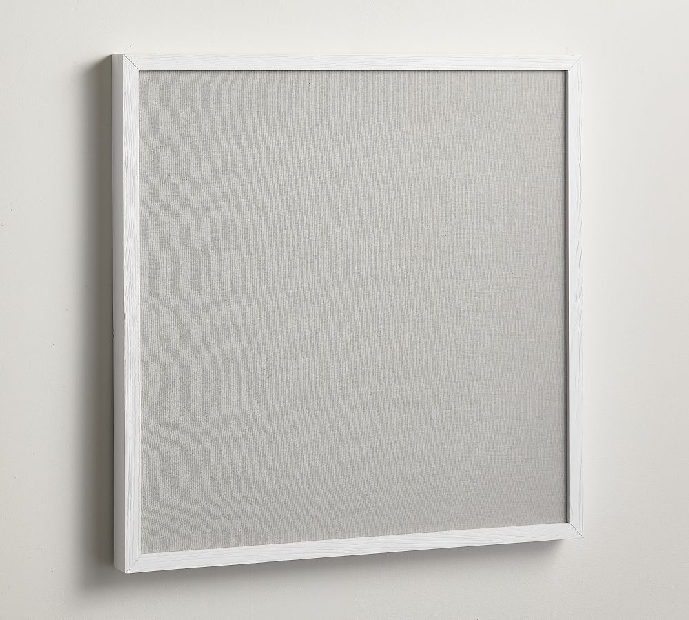 Rowen Linen Pinboard Pottery Barn