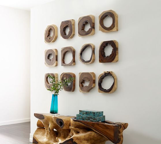 Moss Wood Wall Art Unique Wall Art Round Wood Design With 