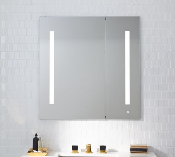 Robern AiO Dual Door Medicine Pottery Barn