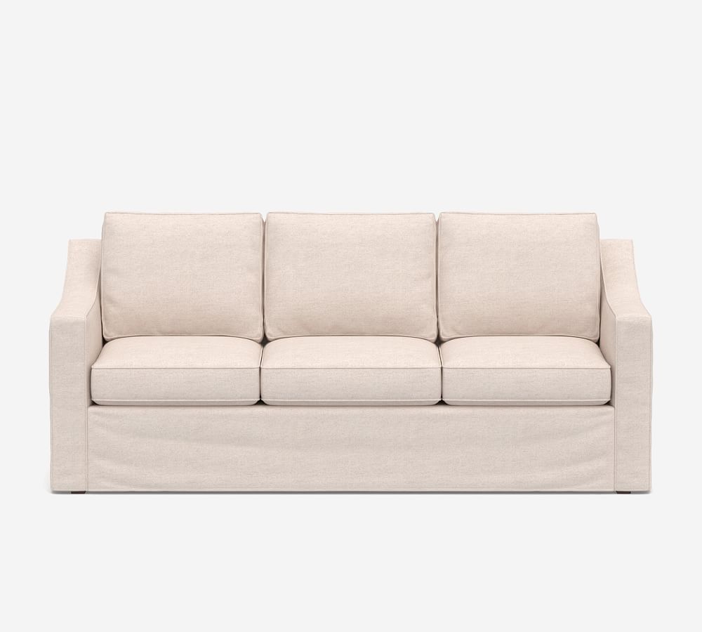 Cameron Slope Arm Slipcovered Side Sleeper Sofa