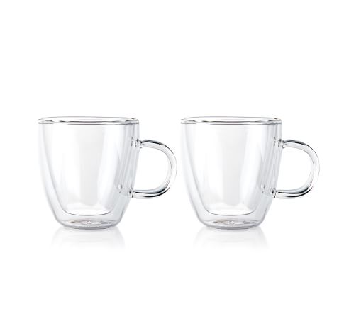 BODUM® - Large Double Wall Glasses PAVINA - 2 pieces set