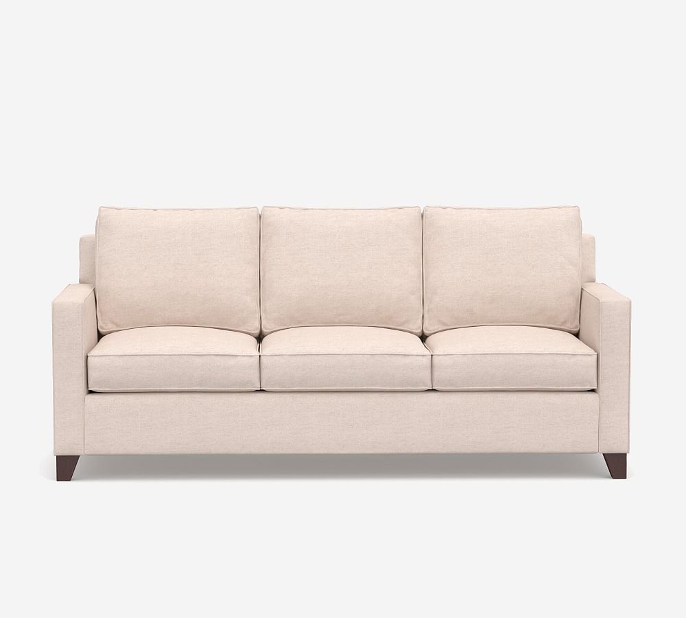 Cameron Square Arm Upholstered Sleeper Sofa with Air Topper