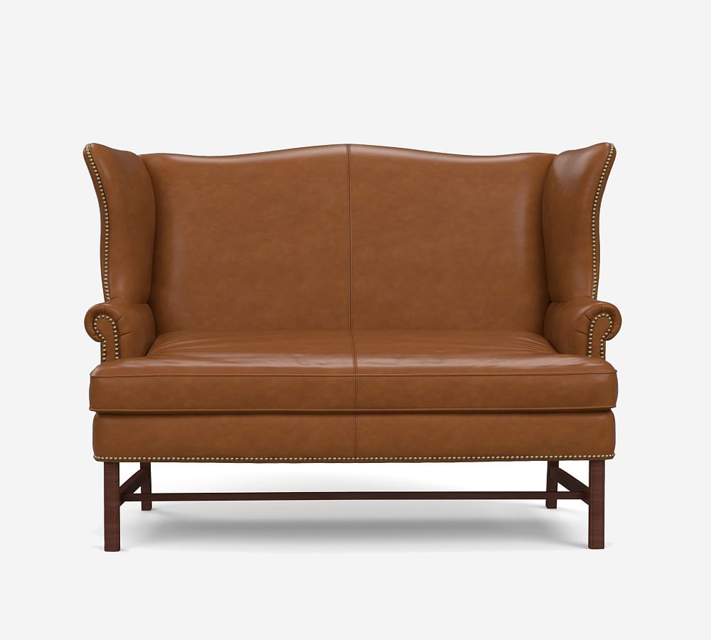 Thatcher Leather Settee