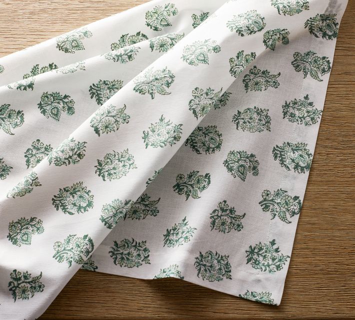 Block Printed Cotton Napkins - fyre