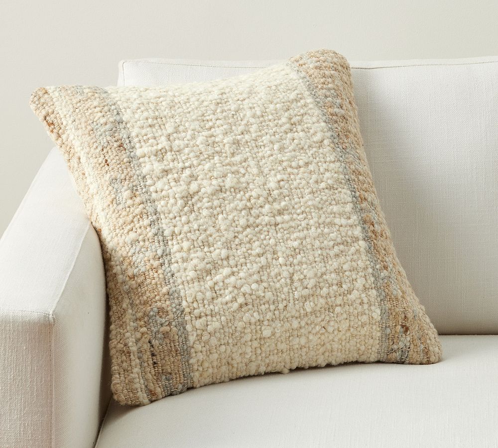 Textured Solid Slub Pillow