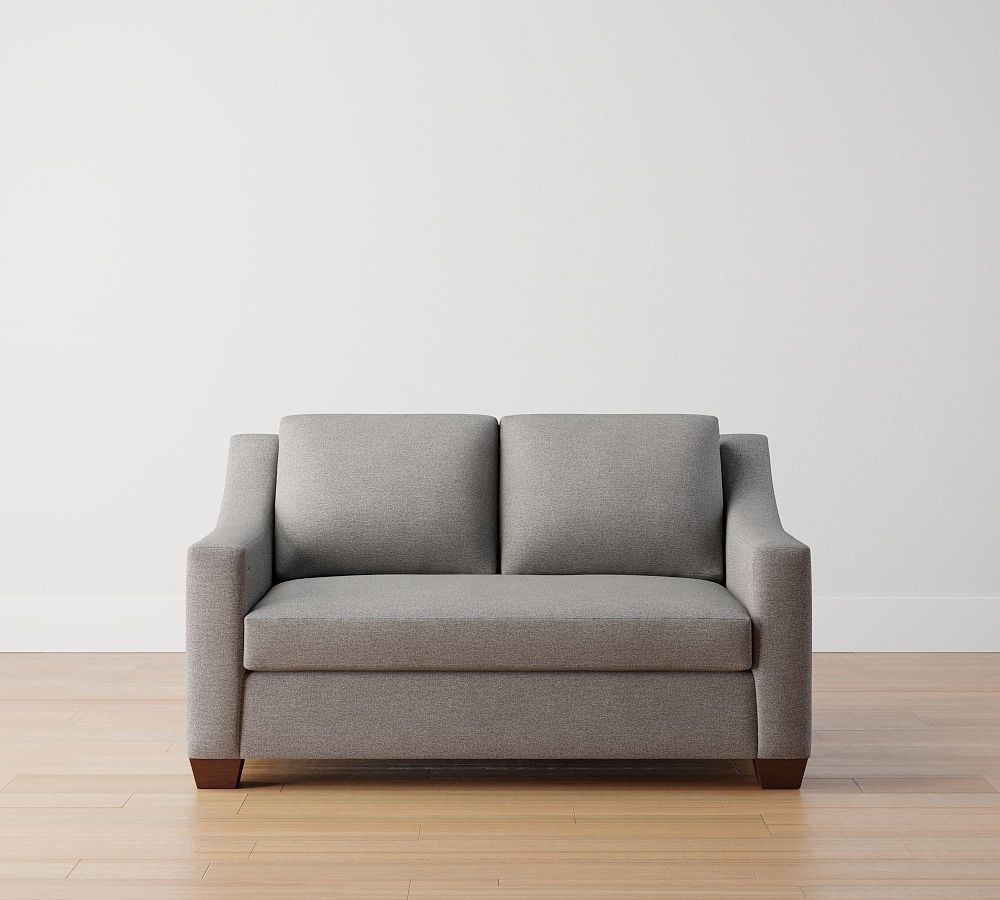 York Slope Arm Upholstered Sofa Pottery Barn