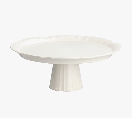 Ceramic Cake Stand with Glass Dome Cover Round Dessert Stand Display Plates  Pastry Serving Platter Holder for Snacks Wedding Decor White - Walmart.com