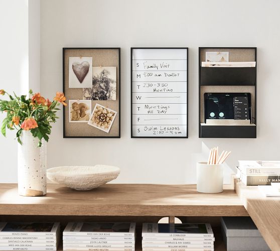 Foley Linen Pinboard Pottery Barn