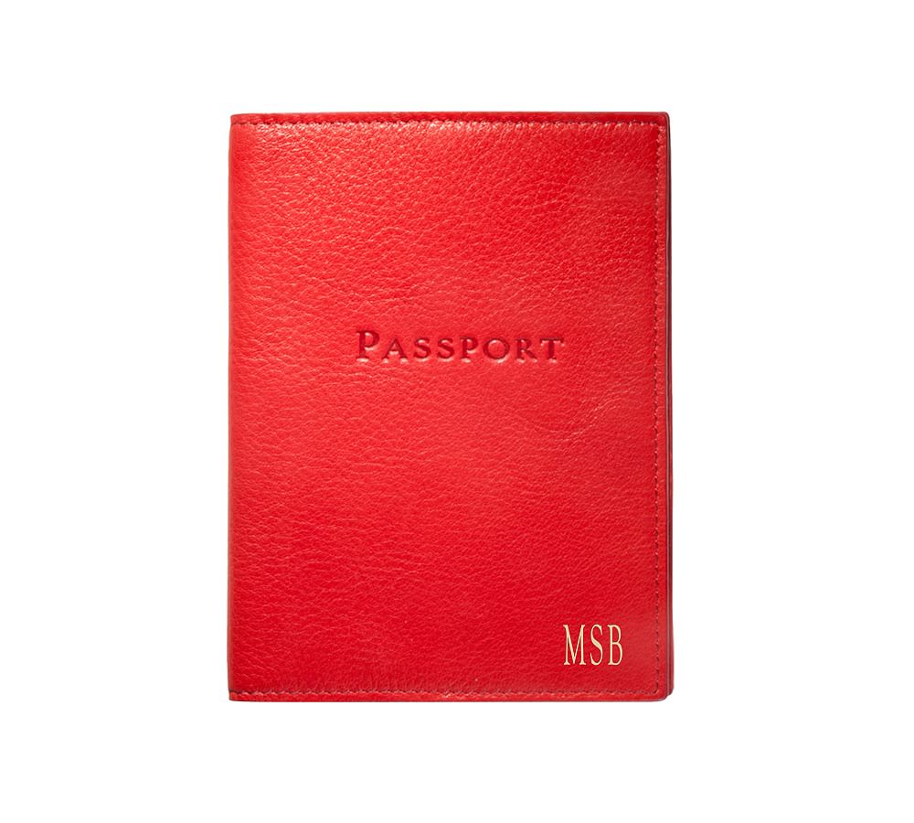 Reilly Leather Passport Cover | Pottery Barn