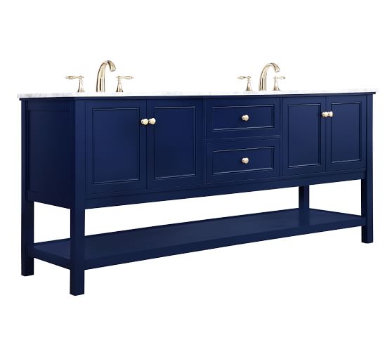 Taryn 72" Double Sink Vanity Pottery Barn
