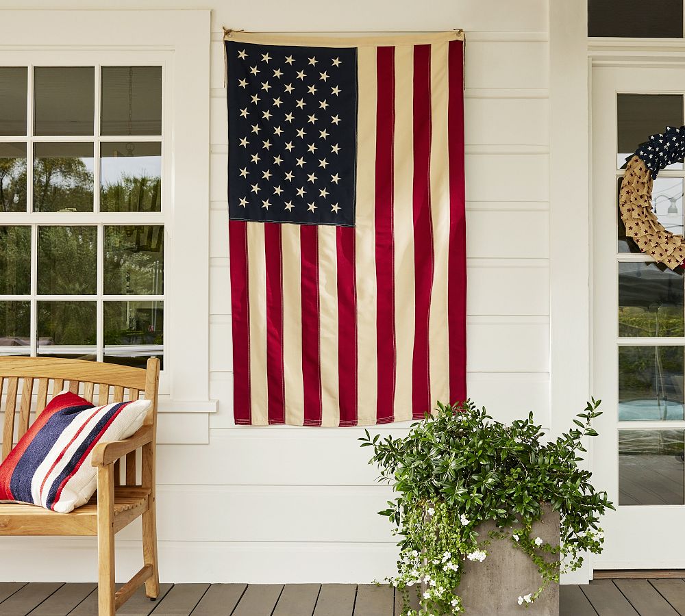 4th of July Dish Drying Mats for Kitchen Counter Patriotic Red Large Drying