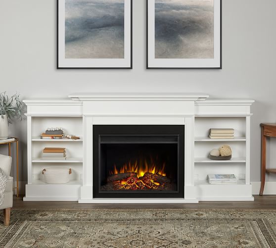 Real Flame® Ashton Grand Electric Fireplace Media Pottery Barn