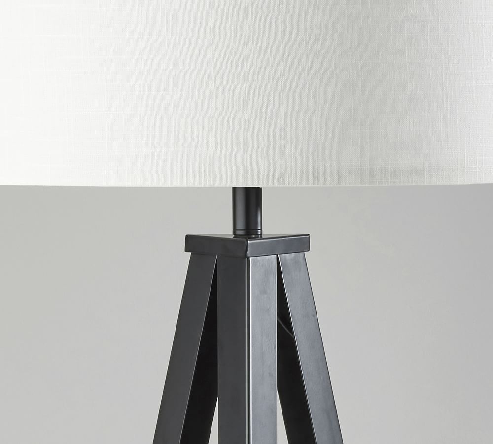 Aurora Metal Tripod Floor Lamp