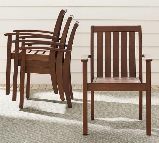 Pottery barn store outdoor dining chairs