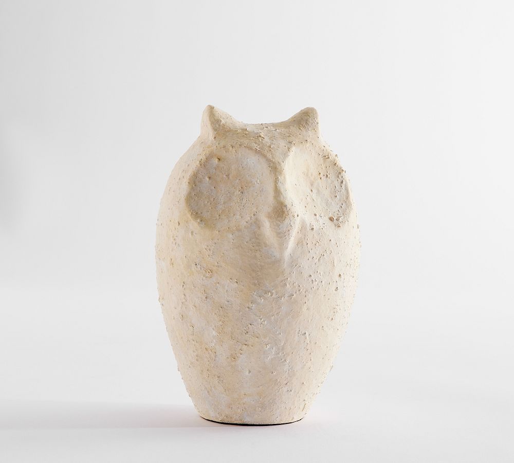 Onyx Bird Sculpture, 'Owl Guardian