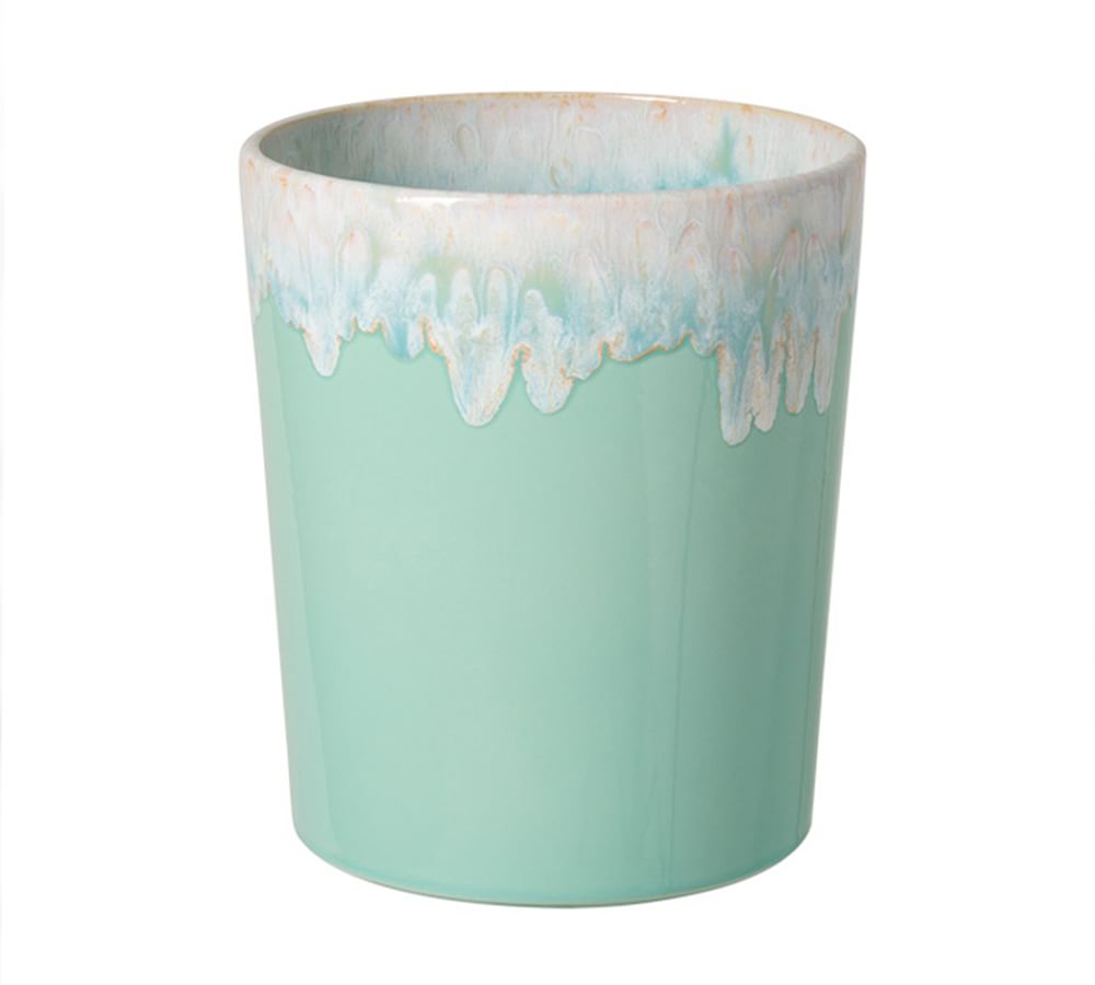 Casafina Taormina Stoneware Bathroom Accessories - Aqua