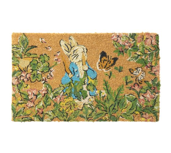 Peter Rabbit™ Spring Doormat Pottery Barn