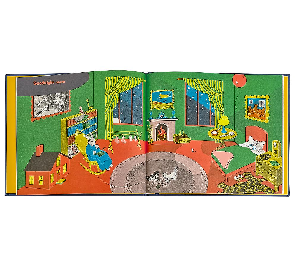 Goodnight Moon by Margaret Wise Brown Leather-Bound Book | Pottery Barn