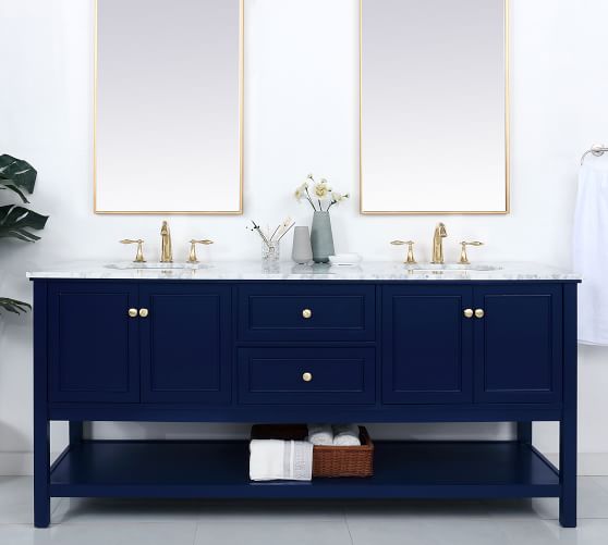 Taryn 72" Double Sink Vanity Pottery Barn