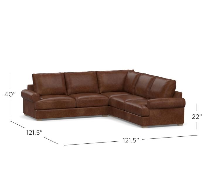 Canyon sectional on sale pottery barn